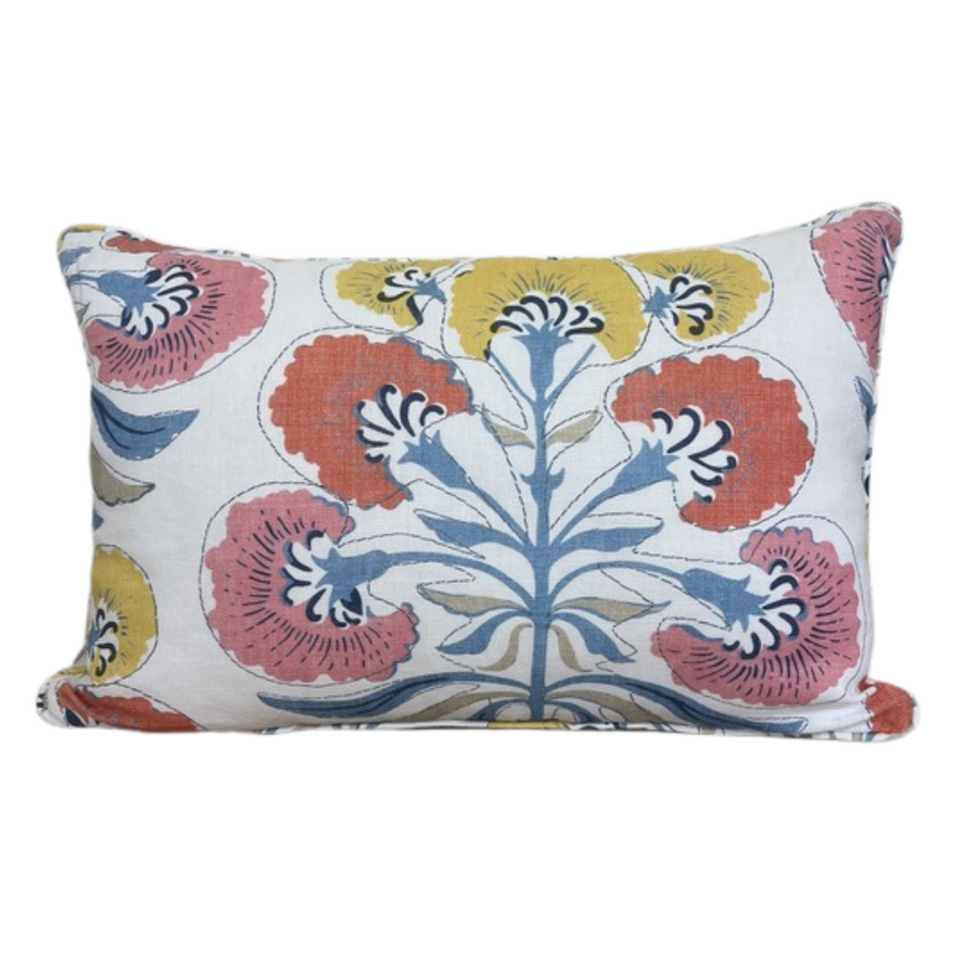 Poppy Bouquet Flower Pillows