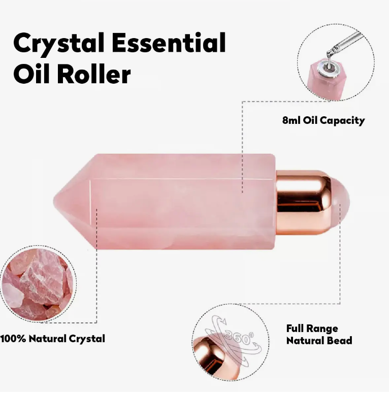 Crystal Essential Oil Roller