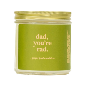 Dad, You're Rad Soy Candle