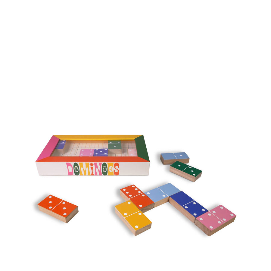 Colorblock Dominoes Game