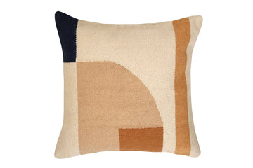 Geo Shapes Handcrafted Throw Pillow