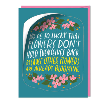 Already Blooming Sticker Card