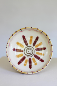 Hand-Painted Ceramic Bowl
