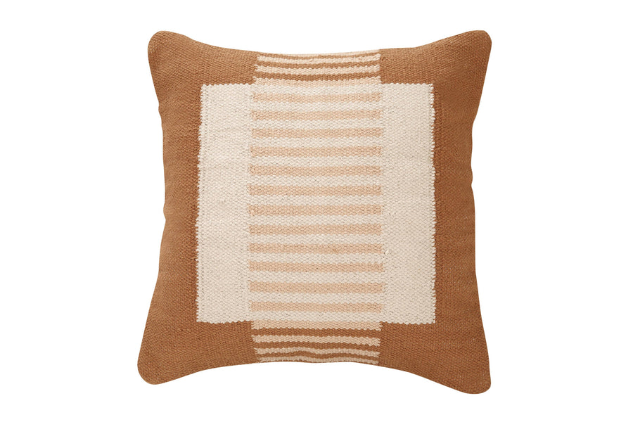 Earth Stripe Accent Pillow