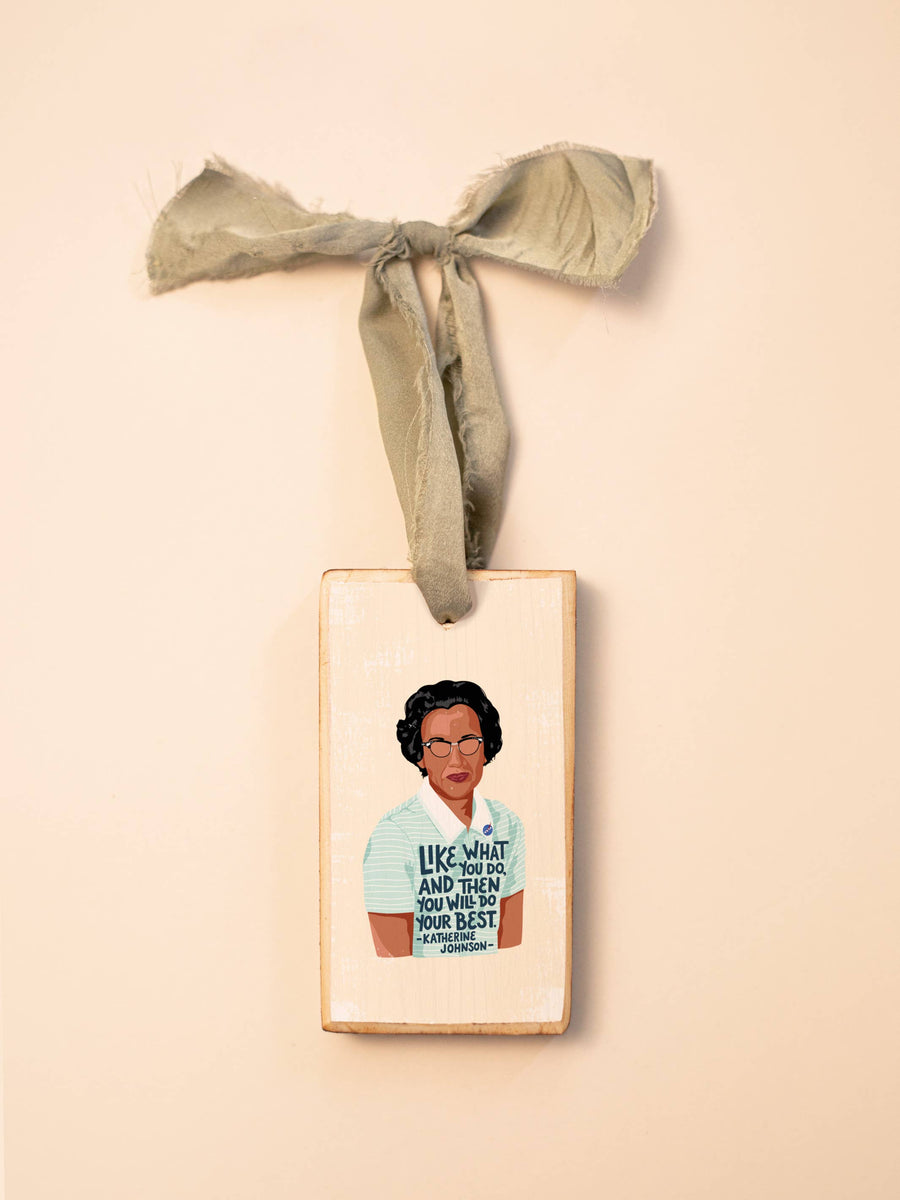 Wooden Feminist Hanging Tag
