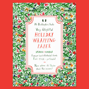 Holiday Wrapping Paper Book