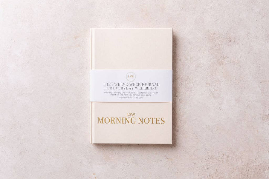 Morning Notes: Wellbeing & Gratitude Journal, Self Care Gift
