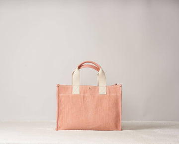 Nina Pink Corduroy Bag
