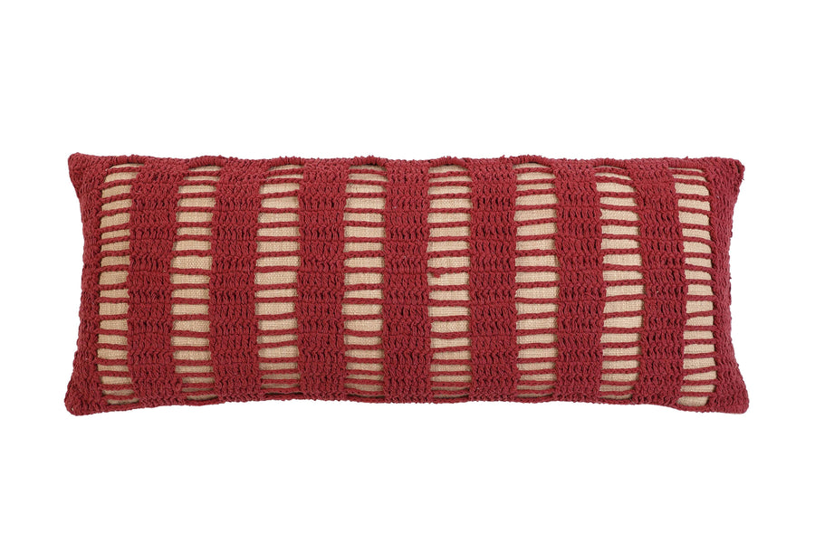Lumbar Crochet Pillow